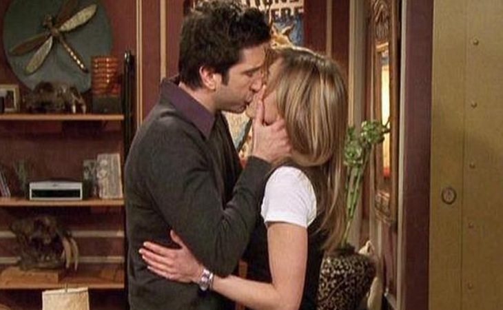 Ross y Rachel se besan en el último capítulo de 'Friends'