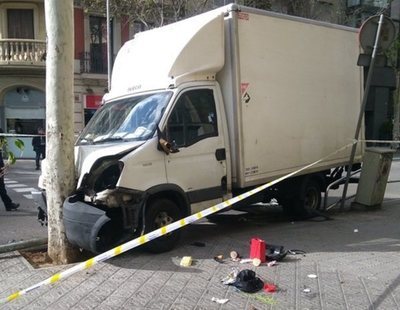 Un camión atropella a varias personas en Barcelona
