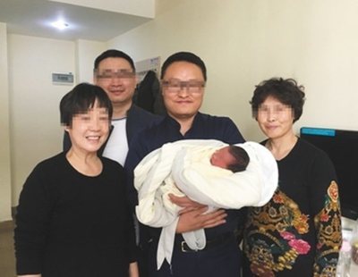 Nace un bebé en China cuatro años después de la muerte de sus padres