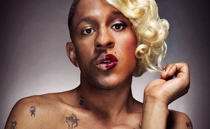 El rapero Mykki Blanco reveló en 2015 ser portador del VIH