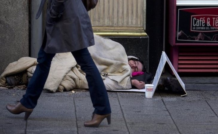 Aporofobia es el odio hacia personas que vivien en la calle