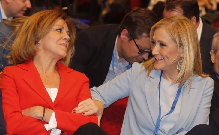 Cospedal es la primera defensora de Cifuentes en Génova