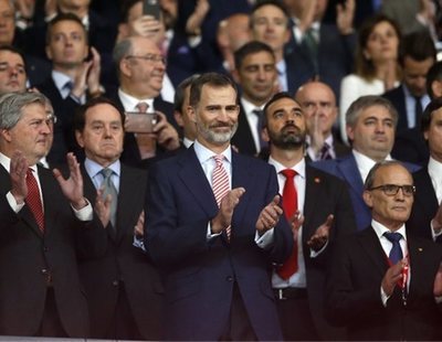 El independentismo repite los pitos al himno de España y Felipe VI en la final de la Copa del Rey