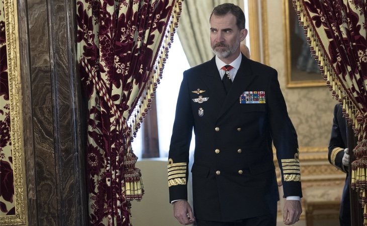 El rey tiene la Gran Cruz de la Orden del Mérito Militar, Naval y Aeronáutico