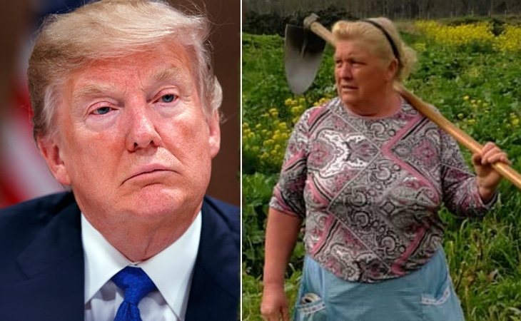 Donald Trump y Dolores Leis