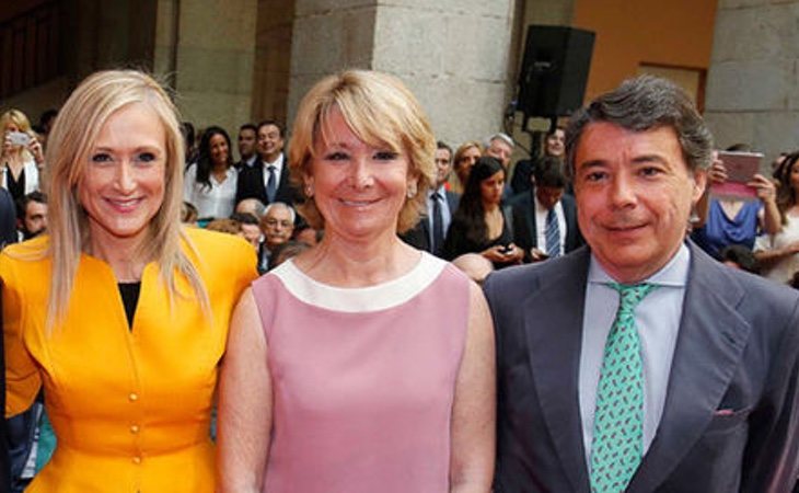 Cristina Cifuentes, Esperanza Aguirre e Ignacio González