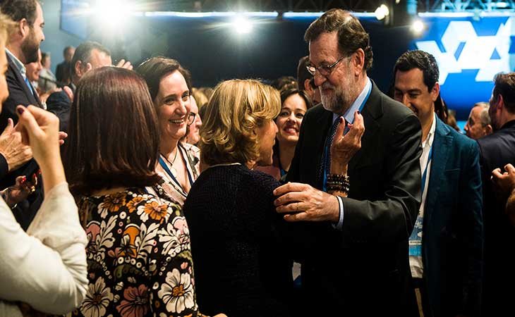 Rajoy en la Convención del PP en Sevilla 2018