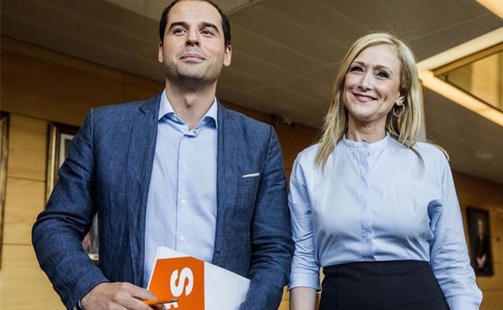 Cristina Cifuentes e Ignacio Aguado (Cs)