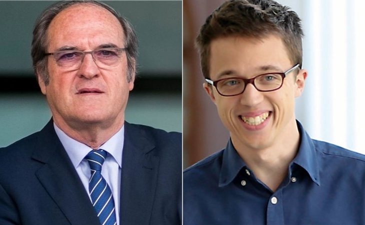 Ángel Gabilondo (PSOE) e Íñigo Errejón (Podemos)