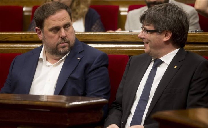 Las relaciones entre Puigdemont y Junqueras son especialmente tensas