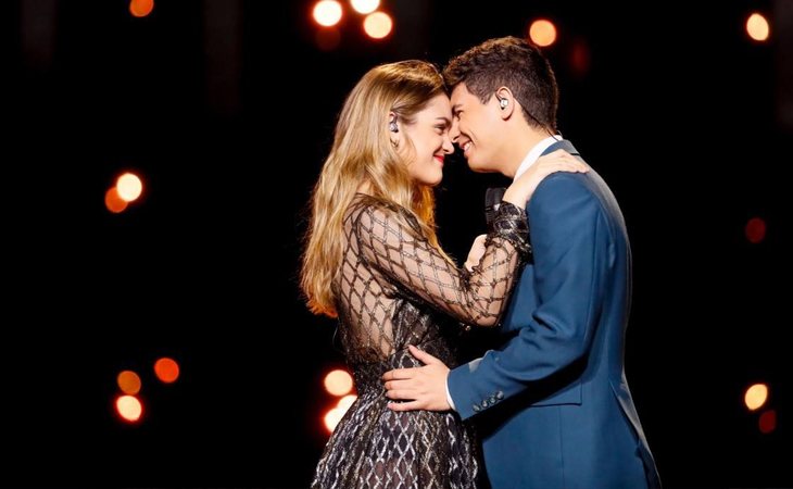 Discreta puesta en escena para Amaia y Alfred en Eurovisión