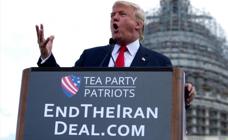 Trump siempre se manifestó en contra del acuerdo nuclear co Irán