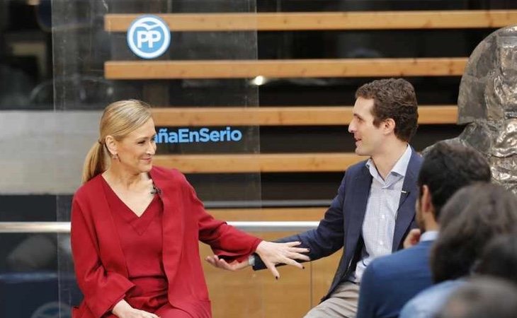 Génova apostó por el tándem Cifuentes Casado tras la caída de Esperanza Aguirre