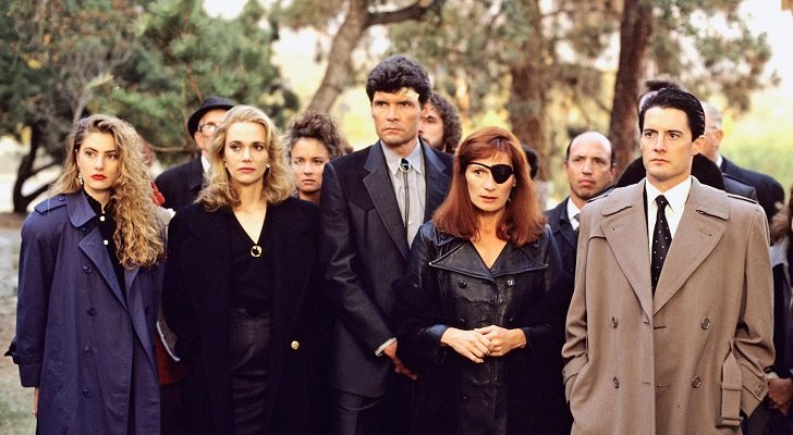 Algunos de los protagonista de 'Twin Peaks'