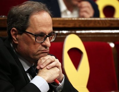 La Fiscalía baraja querellarse contra Quim Torra por delito de odio