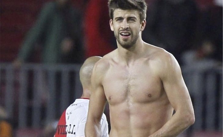 Piqué es uno de lso jugadores españoles más sexys