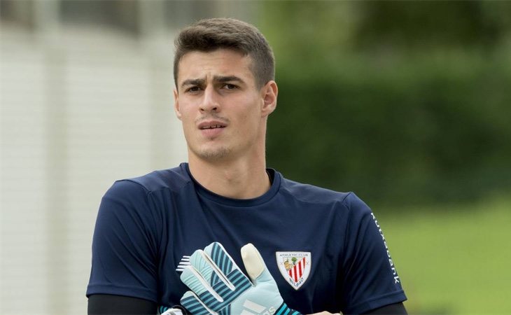 Kepa es el segundo portero de la selección española