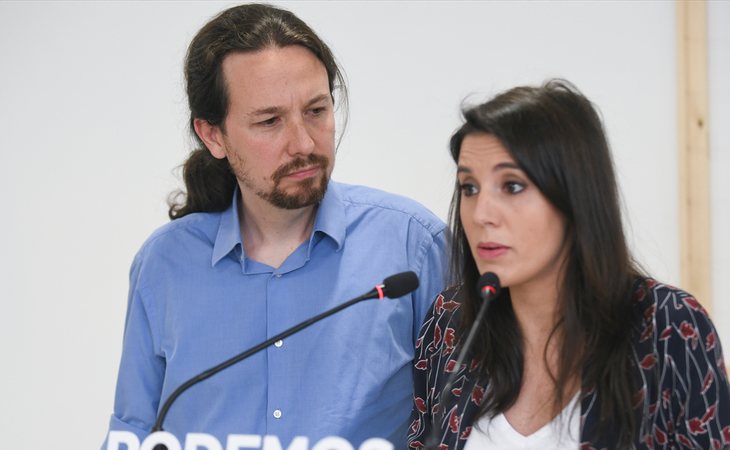 Pablo Iglesias e Irene Montero