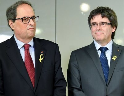 Quim Torra pagará con dinero público sus viajes a Alemania para visitar a Puigdemont