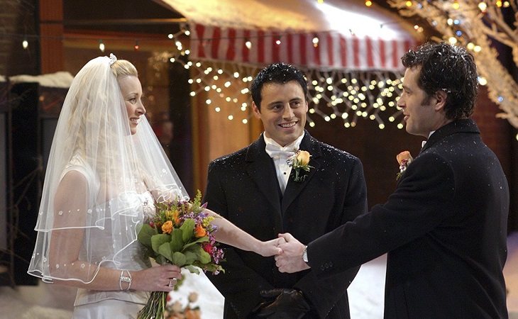 Joey casó a Phoebe y a Mike