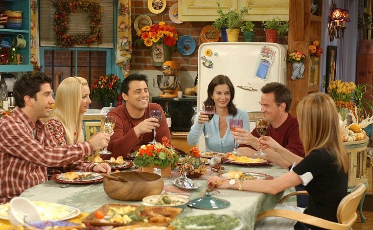 Los protagonistas de 'Friends' siempre han sido una gran familia