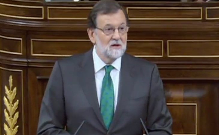 Rajoy empieza su discurso atacando al PSOE