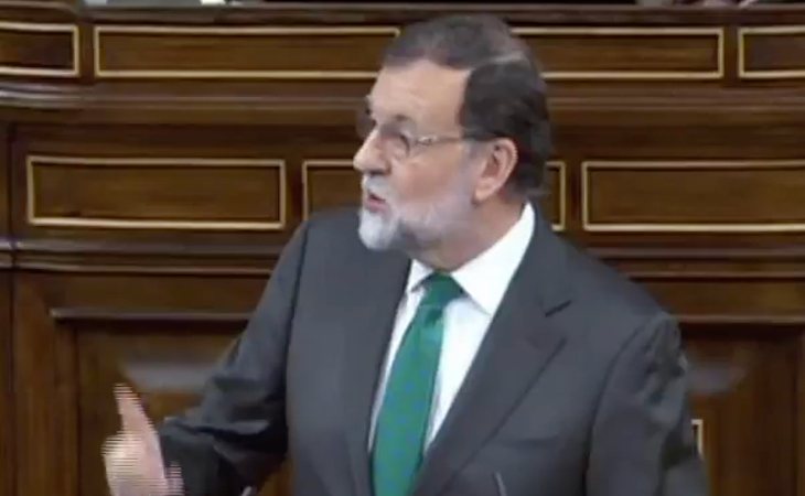 Rajoy se pone chulo: 'Ustedes no pueden traer ningún argumento para que salga adelante la moción de censura'