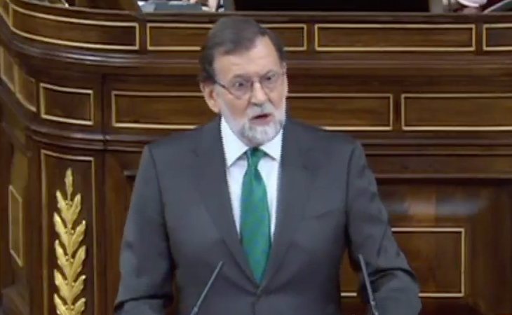 Rajoy: 'Toda la justificación de la moción se basa en la manipulación de una sentencia'