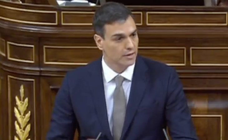 Turno de Pedro Sánchez: 'Los hechos son gravísimos y han sacudido a la opinión público a base de bochorno'