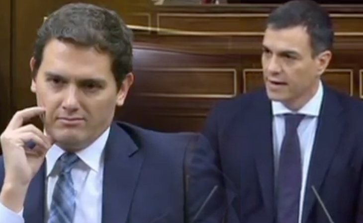 Pedro Sánchez acusa a Ciudadanos de cubrir la corrupción del PP