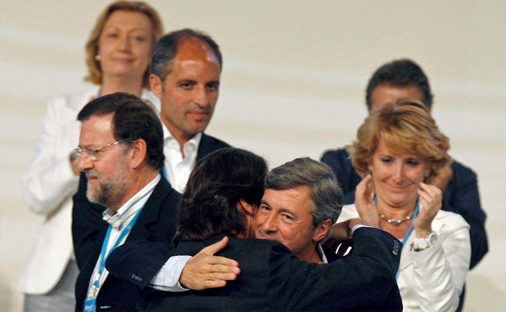 El Congreso de Valencia de 2008 acabó con la oposición interna a Mariano Rajoy