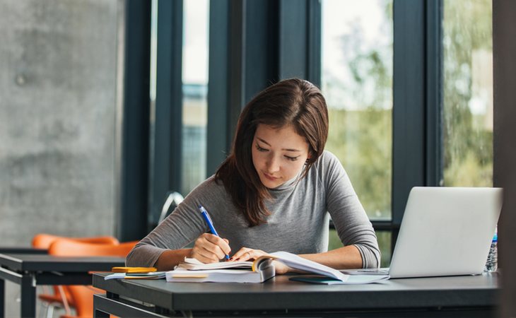 Busca un buen lugar para estudiar