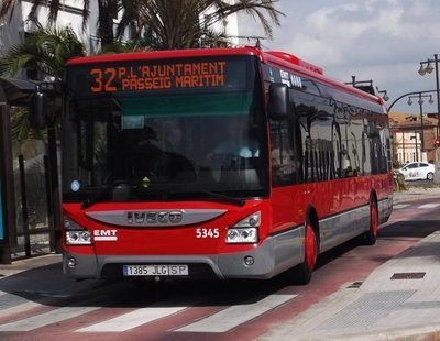 Detenido un conductor de autobuses en Valencia por masturbarse mientras conducía