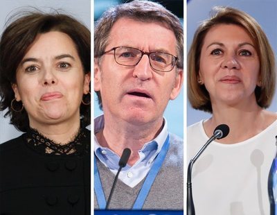 Sáenz de Santamaría a Bruselas y Cospedal a Madrid: la estrategia del PP para asegurar a Feijóo