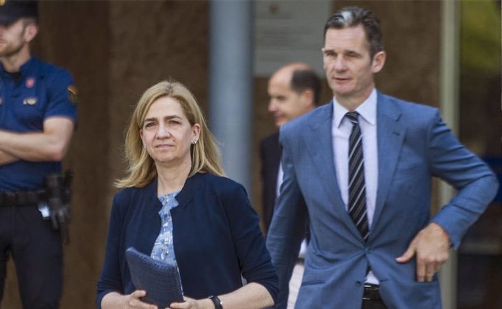 La Infanta Cristina se encuentra desolada por todo lo sucedido