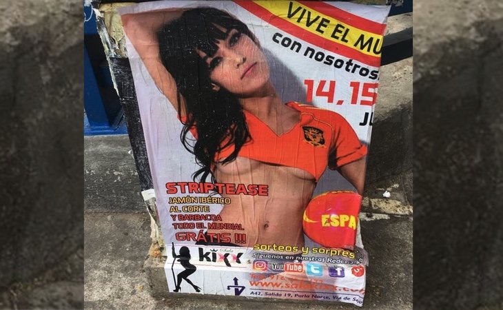 Publicidad de la sala en las calles de Madrid (El Español)