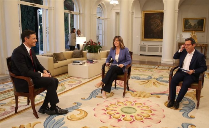 Pedro Sánchez, primera entrevista como presidente del Gobierno en TVE con Ana Blanco u Sergio Martín