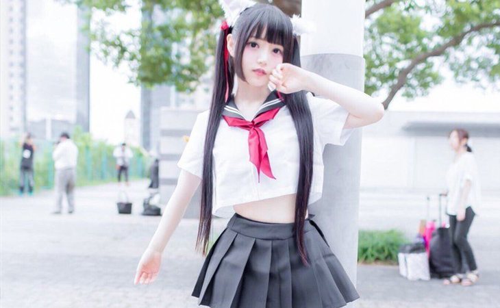 La colegialas, sexualizadas en Japón