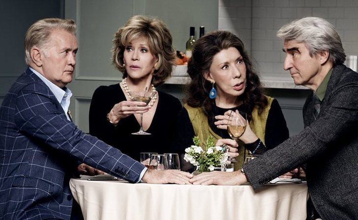 'Grace and Frankie', la homosexualidad en la madurez