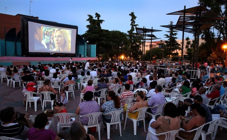 Los cines de verano son una tradición en Madrid