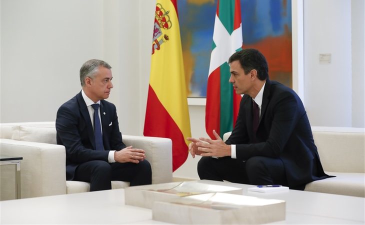 A principios de semana Pedro Sánchez se reunió con Iñigo Urkullu