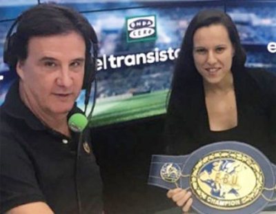 Joana Pastrana gana el mundial de boxeo y De la Morena le pregunta por el maquillaje