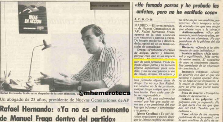 El pasado de Rafa Hernando más turbio