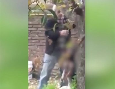 Graban a un hombre ahorcando a su perro y la Policía descubre que maltrataba más animales