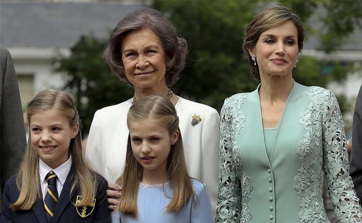 Letizia no permite que la reina Sofía vea a la Leonor y Sofía
