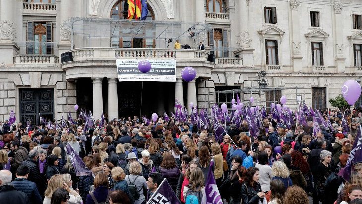 Las organizaciones feministas luchan por cambiar la ley