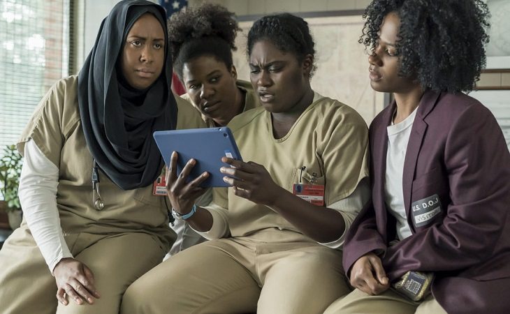 Uno de los grupos formados en la cárcel de 'Orange Is The New Black'