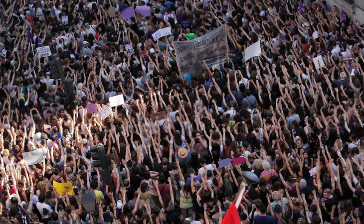 Concentrarión en Madrid por la sentencia de 'La Manada'