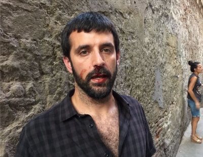 El autor de la agresión a un fotoperiodista al grito de "Viva Franco" es Policía Nacional