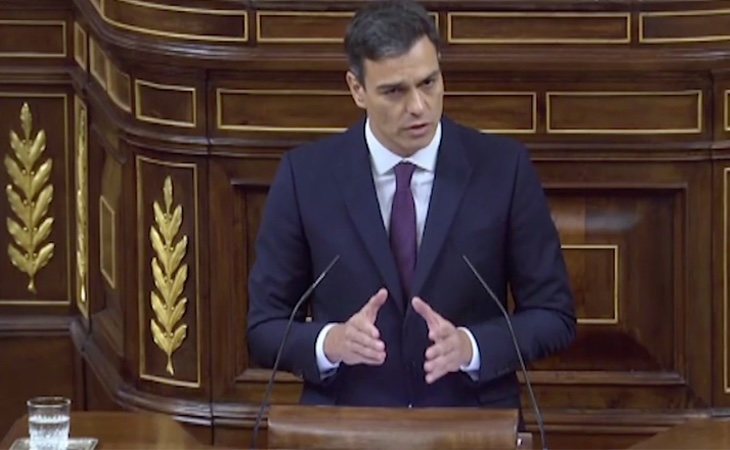 Pedro Sánchez anuncia la exhumación del Franco del Valle de los Caídos